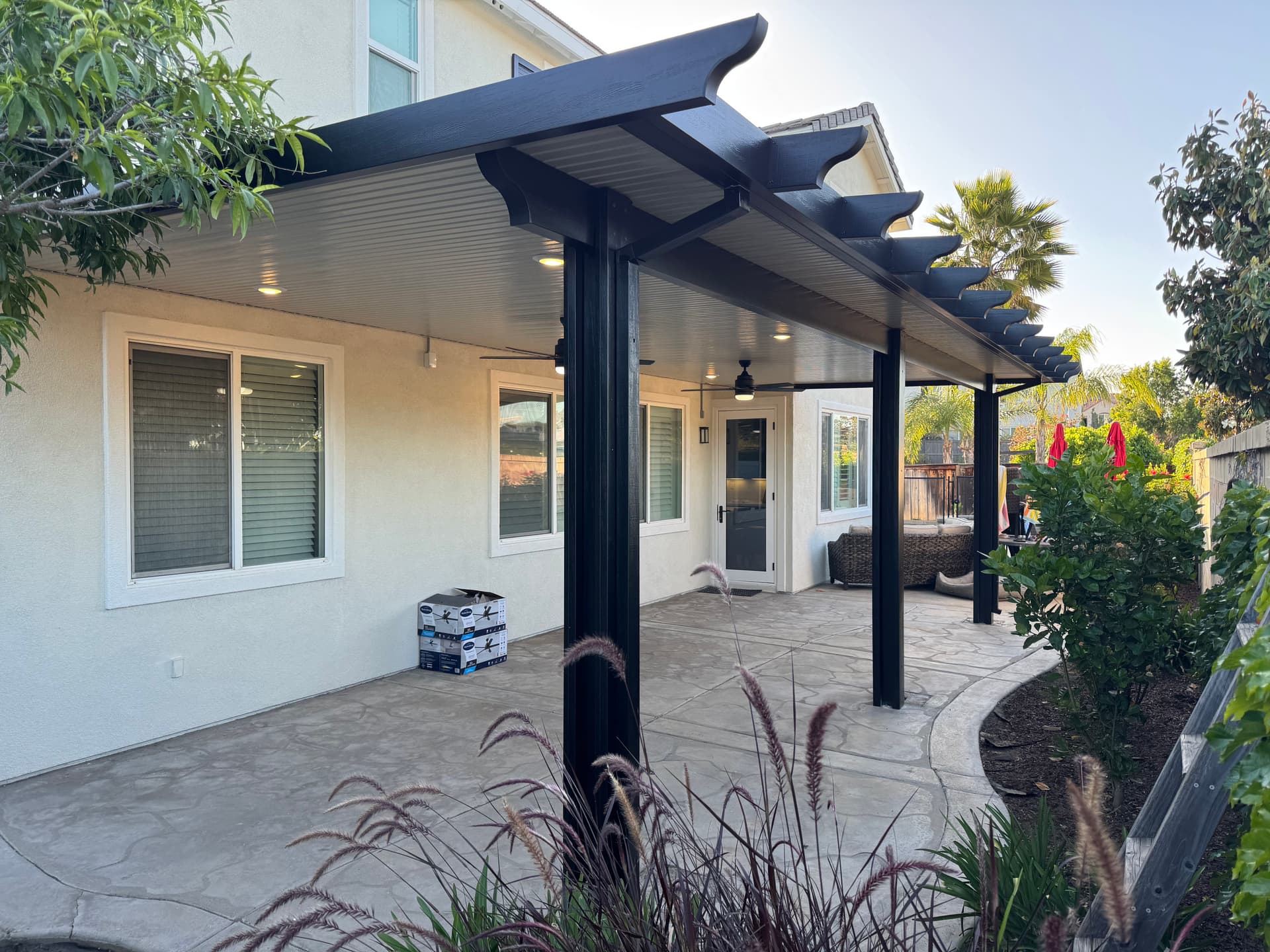 Gallery photos for Solid Alumawood Patio Cover Install in Murrieta: Image #3