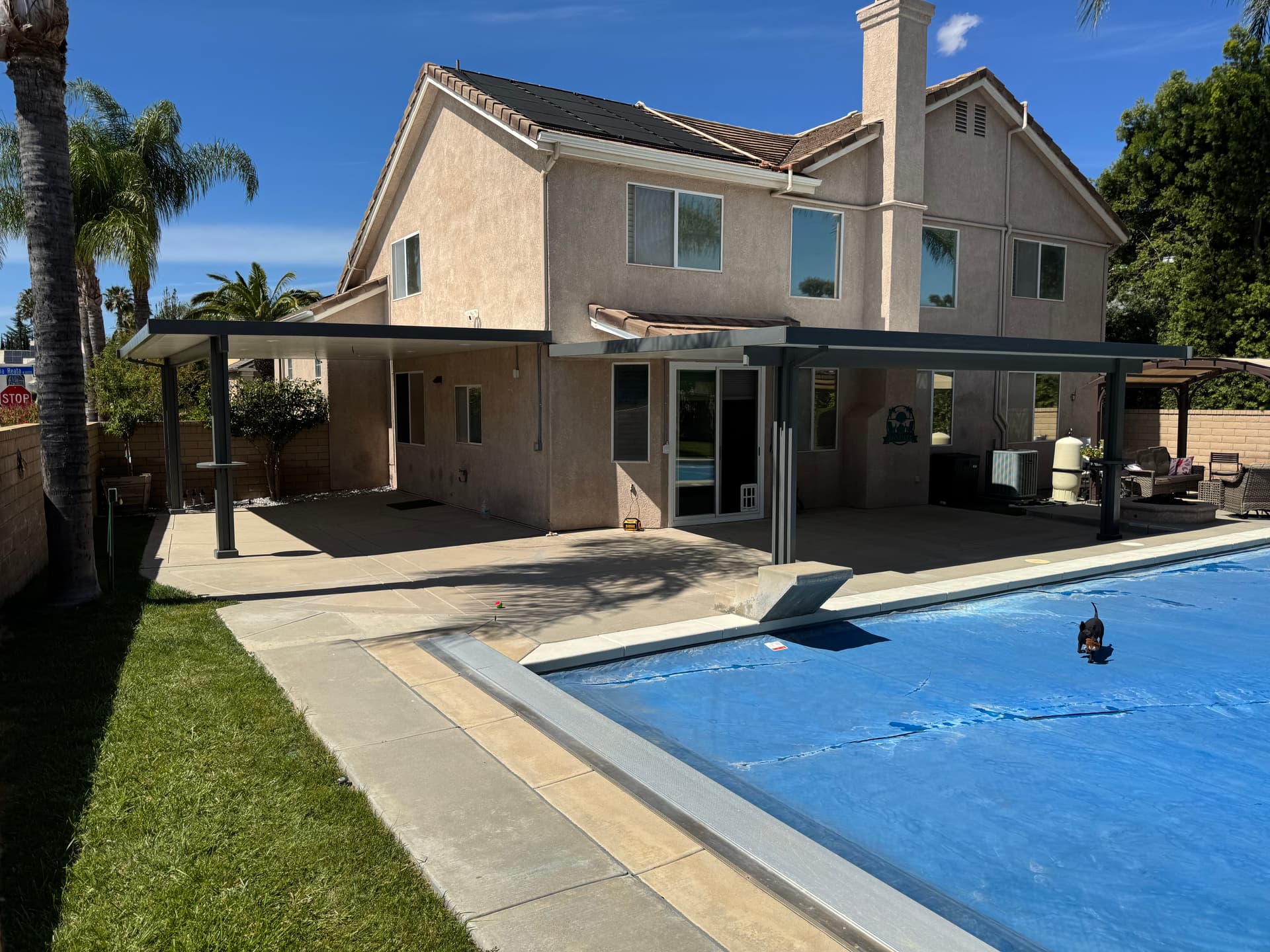 Gallery photos for Insulated Alumawood Patio Cover With Fans and Lights: Image #2