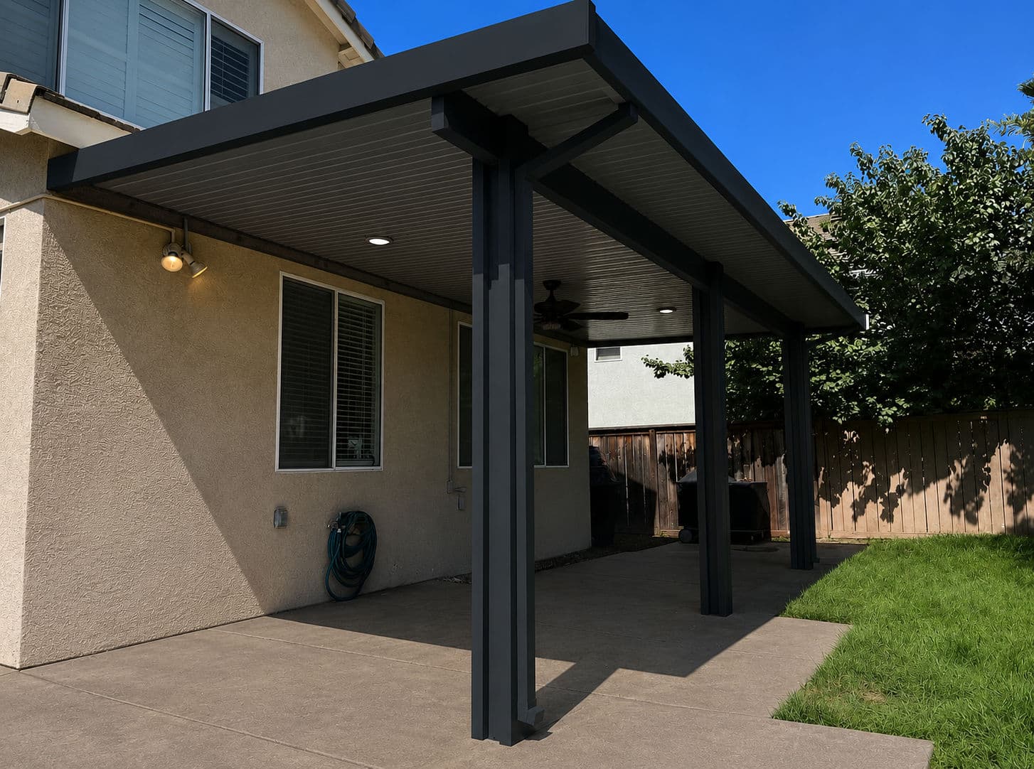 Project Solid Alumawood Patio Cover Keeping Temecula Backyards Cool image