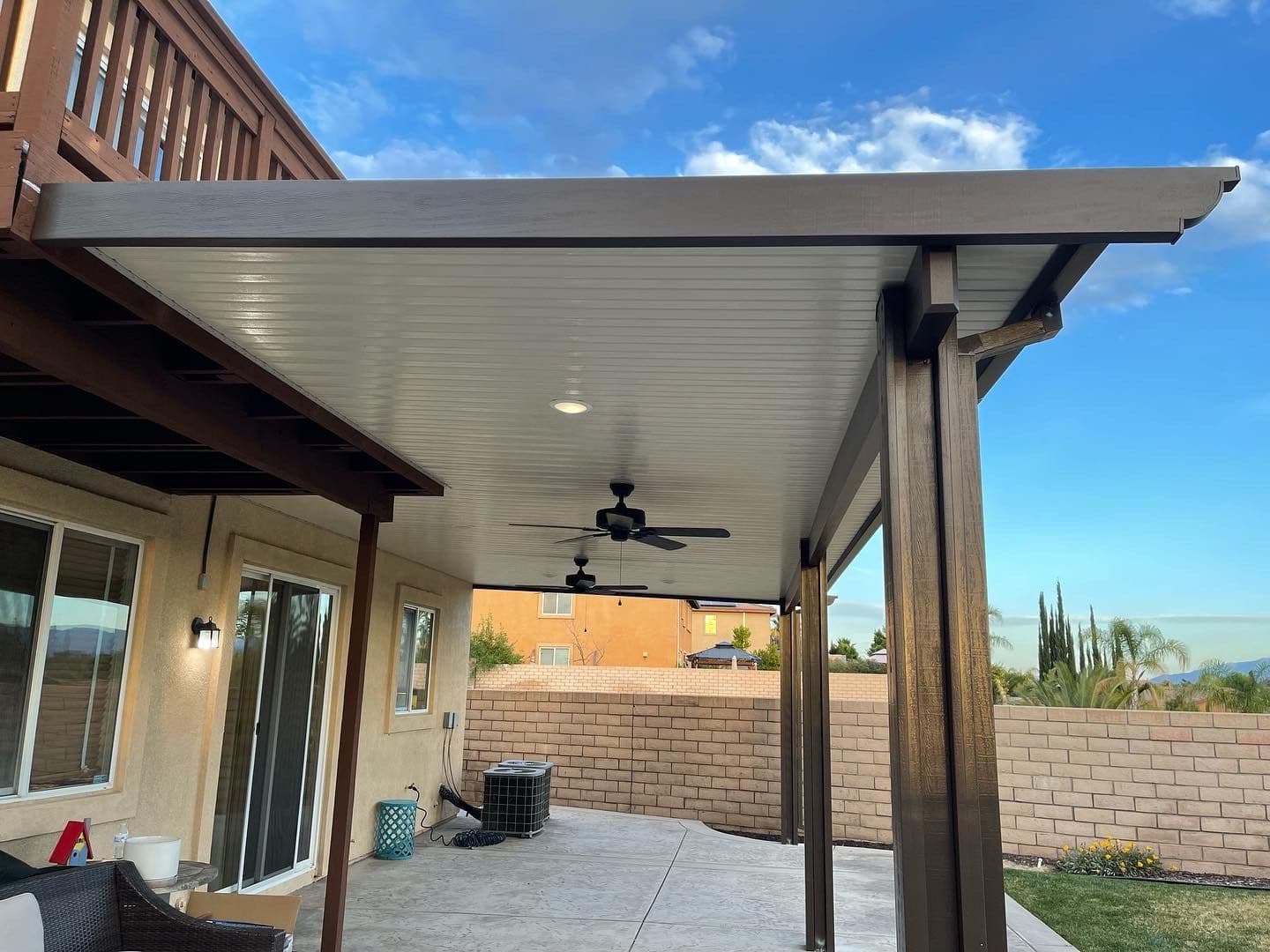Project Custom Alumawood Patio Cover Installation in Menifee image
