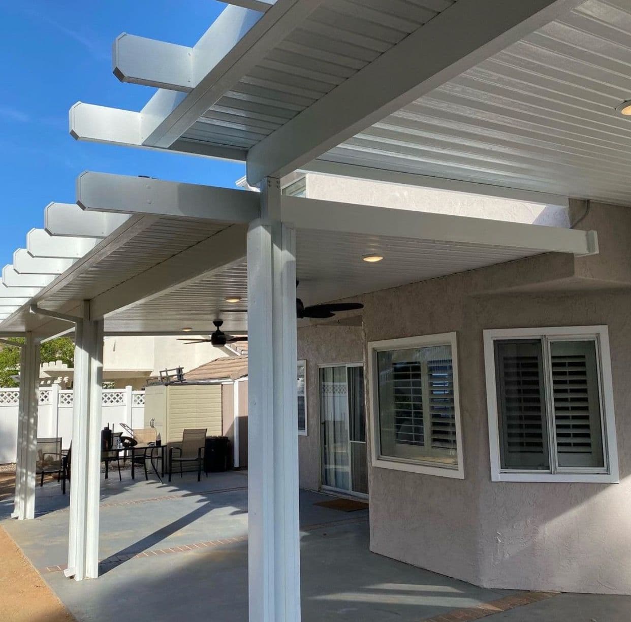 Project Stylish Multi-Level Alumawood Patio Cover in Menifee image