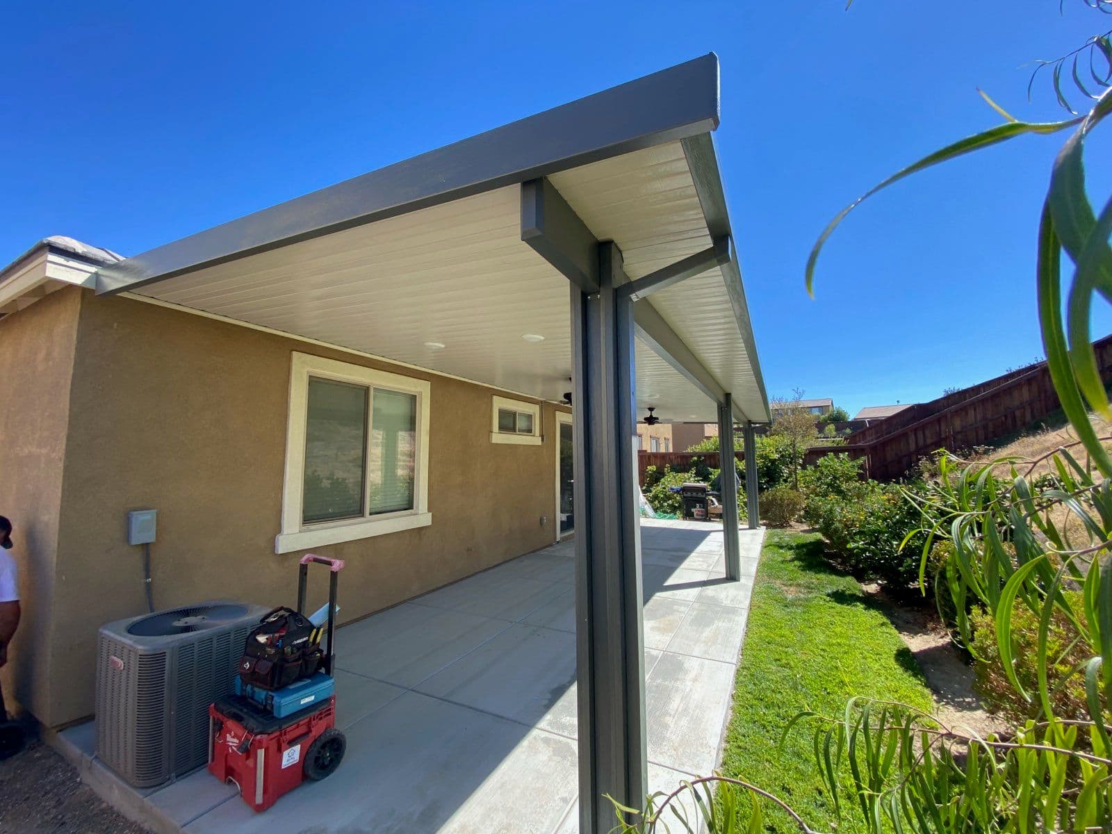 Project Alumawood Patio Cover Installation in Menifee Lakes image