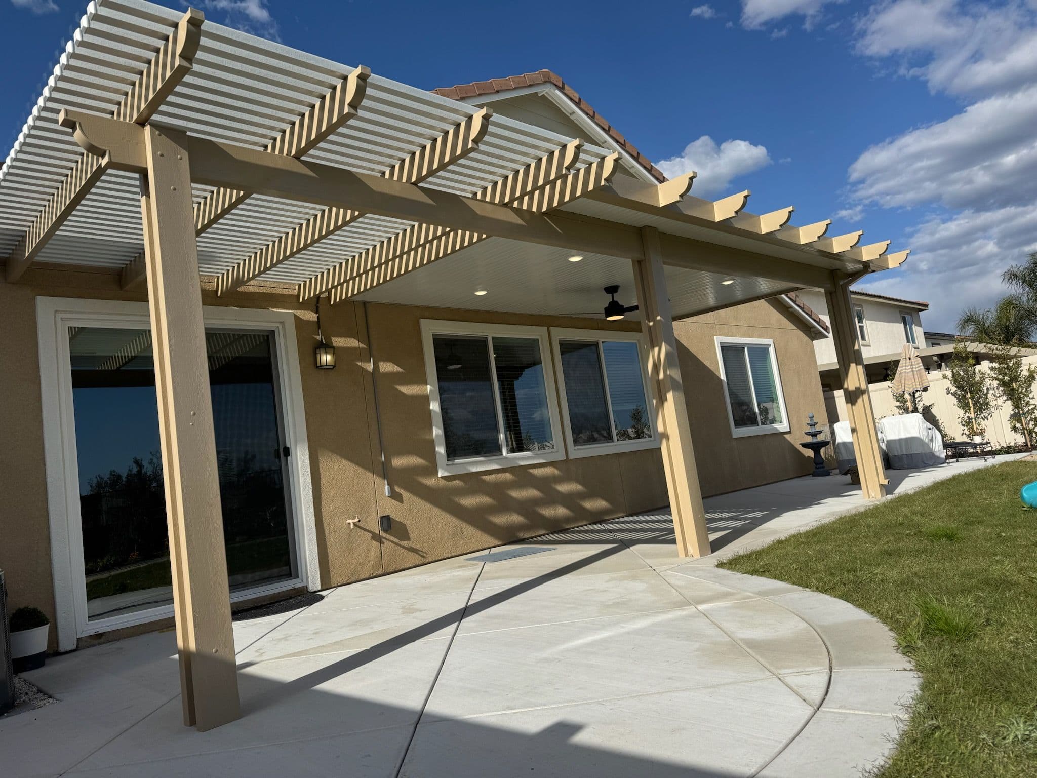 Project Pergola Installation in Murrieta Backyard image