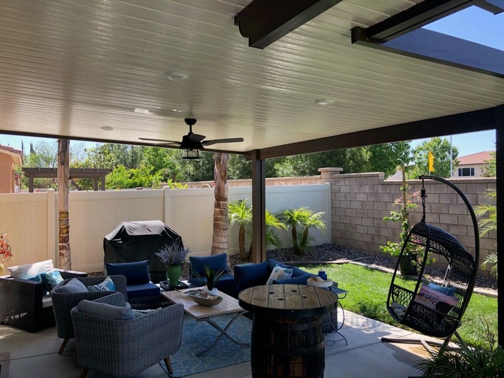 Gallery photos for Alumawood Patio Cover Installation in Temecula: Image #1
