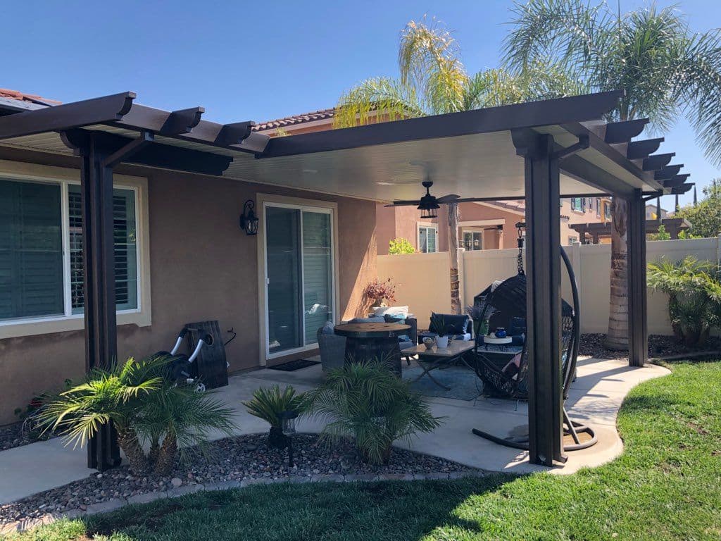 Gallery photos for Alumawood Patio Cover Installation in Temecula: Image #2