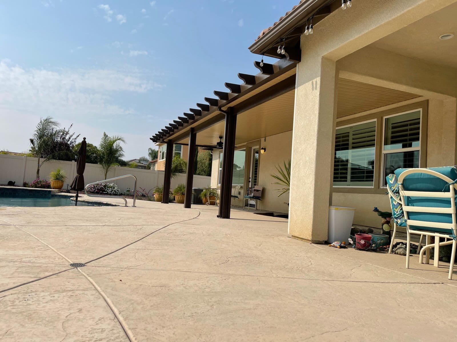 Gallery photos for Transformative Alumawood Patio Renovation in Temecula: Image #1