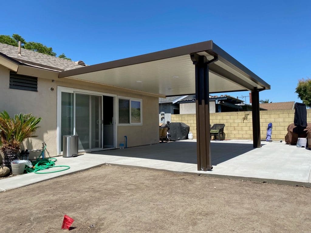 Sleek Alumawood Patio Cover Installation in Murrieta CA