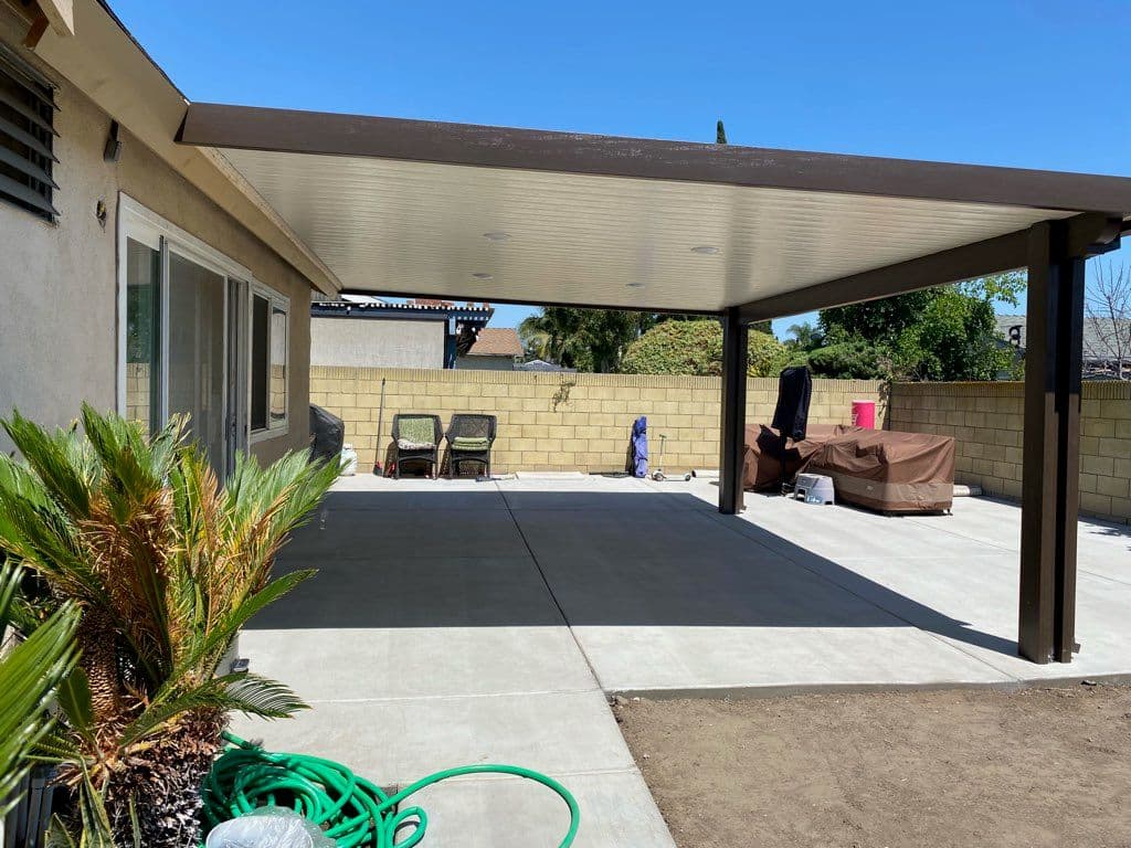 Gallery photos for Sleek Alumawood Patio Cover Installation in Murrieta CA: Image #2