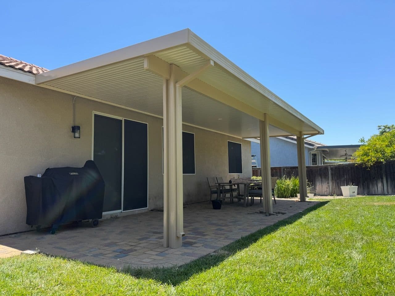Transform Your Backyard with Stylish Alumawood Patio image
