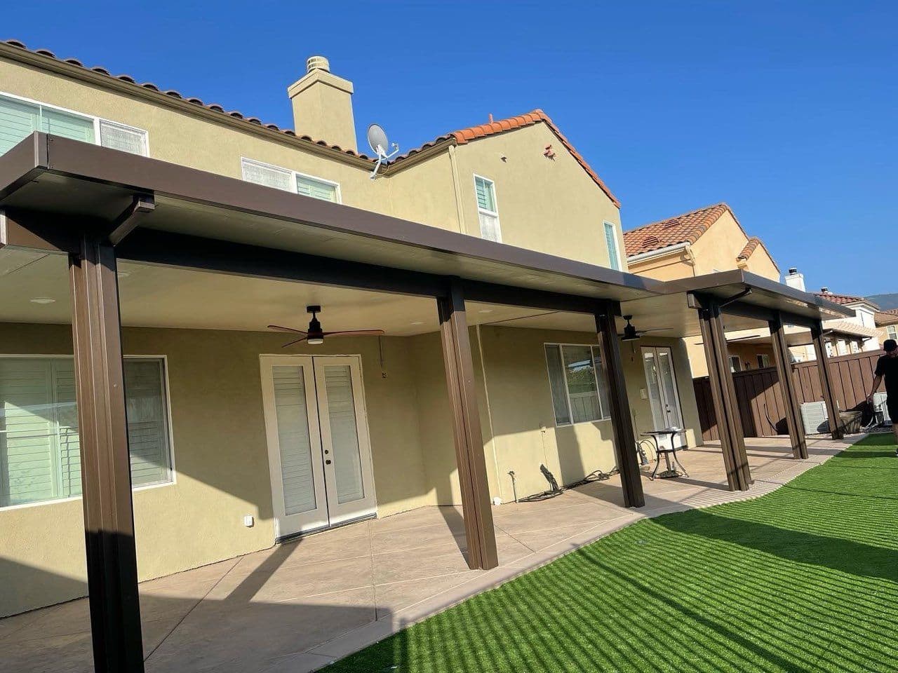 Gallery photos for Stylish Zigzagging Alumawood Patio in Temecula: Image #3
