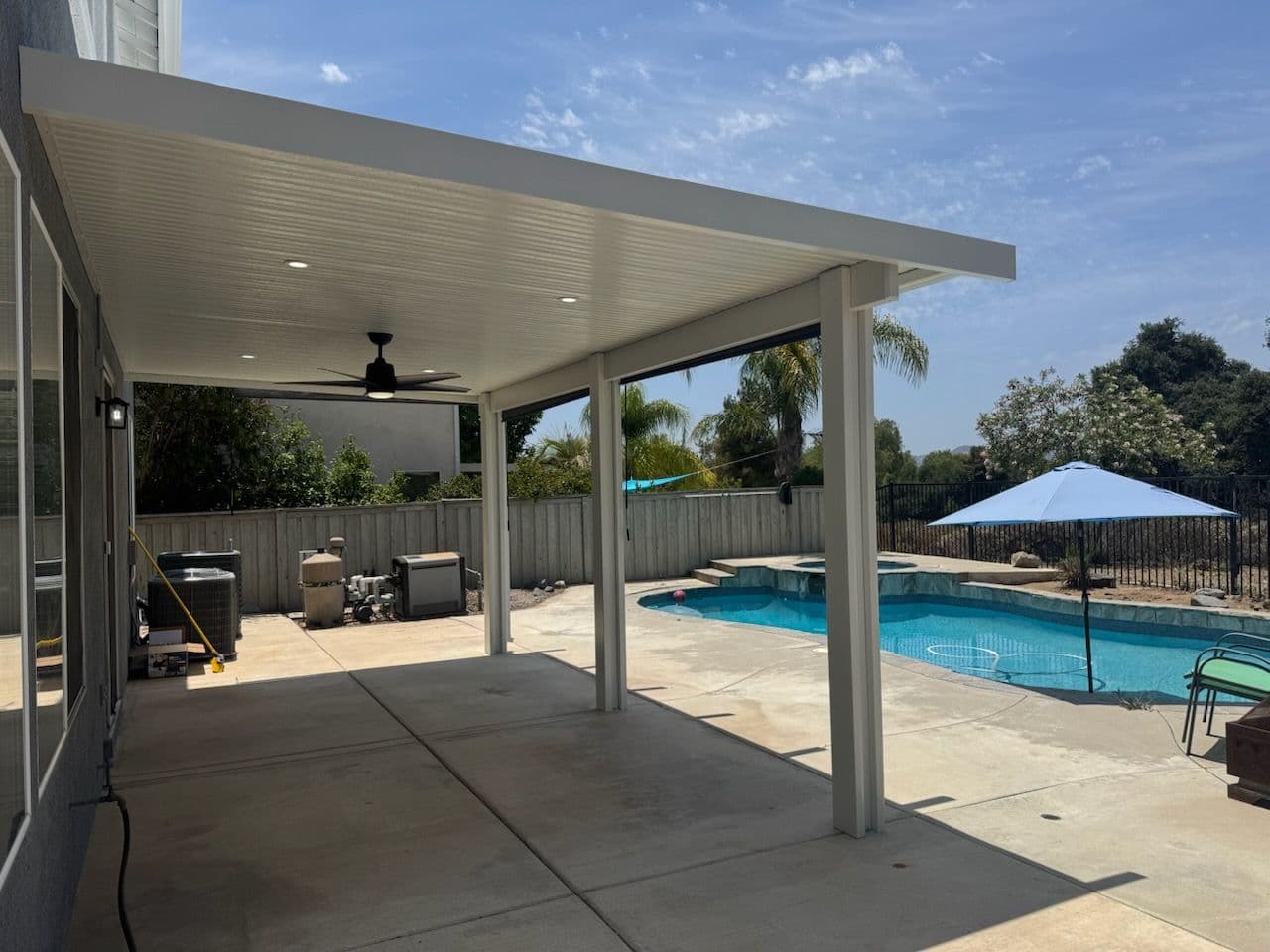 Elegant Alumawood Insulated Patio in Menifee