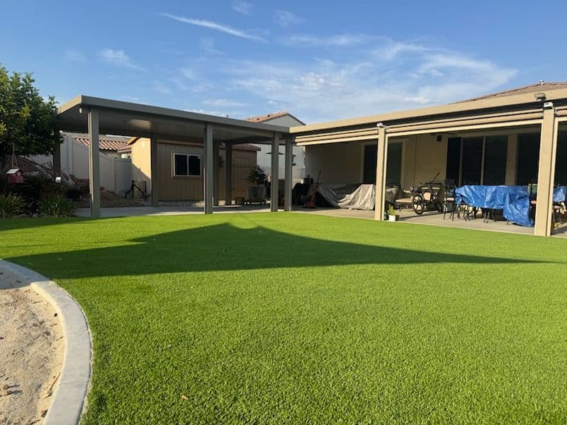 Modern Patio Setup with Alumawood Covers image