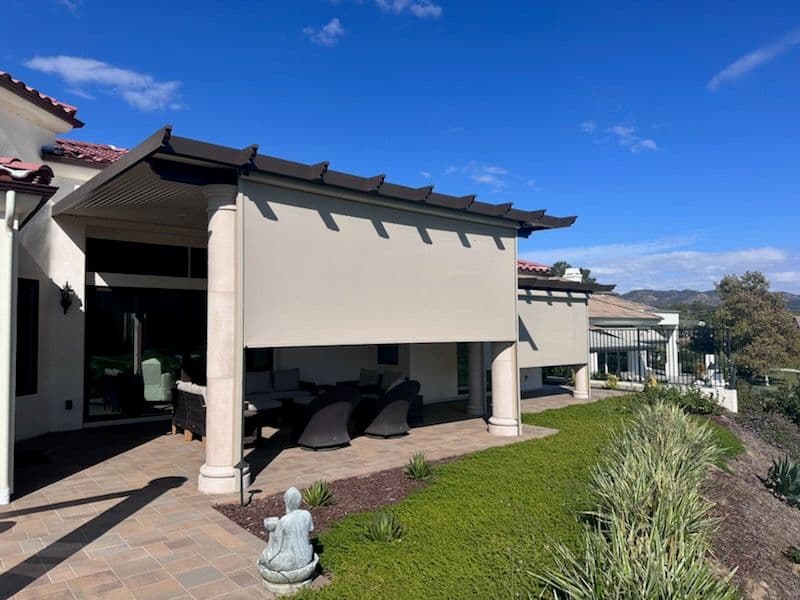 Custom Golf Course Patio Cover in Bear Creek image